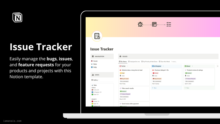 Issue Tracker screenshot 1