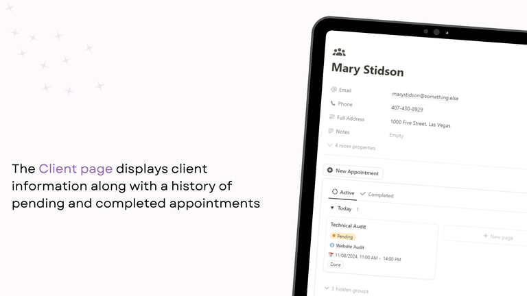 Client Page