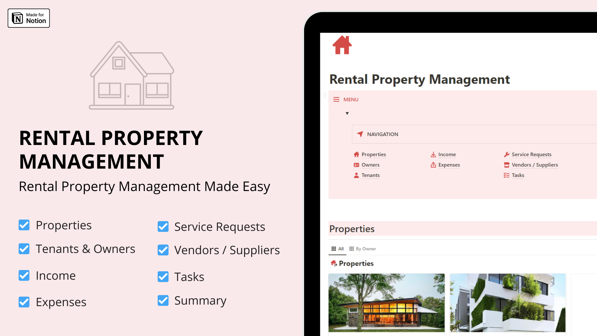 Rental Properties Management
