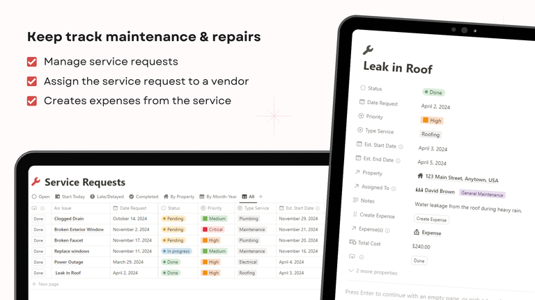 Service Requests