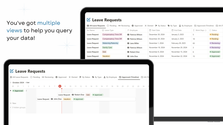 Leave requests