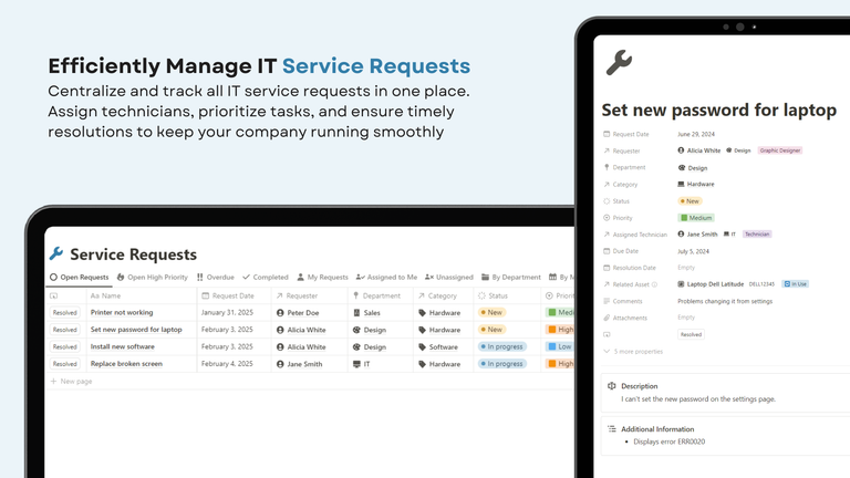 Service Requests