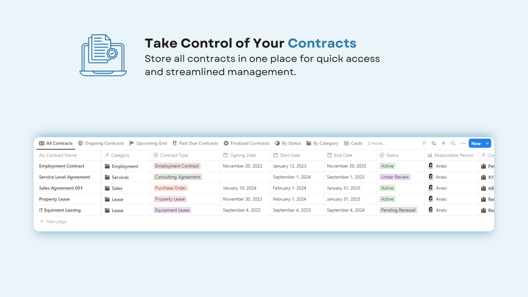 Contracts