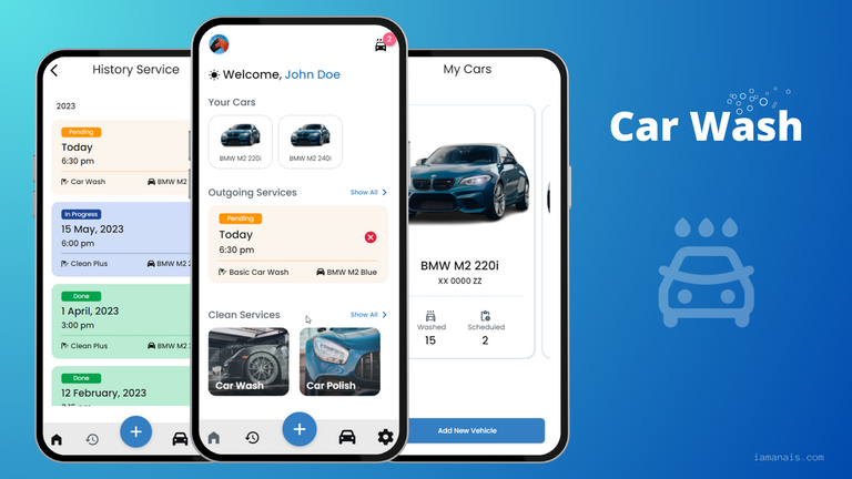 Car Wash mobile application