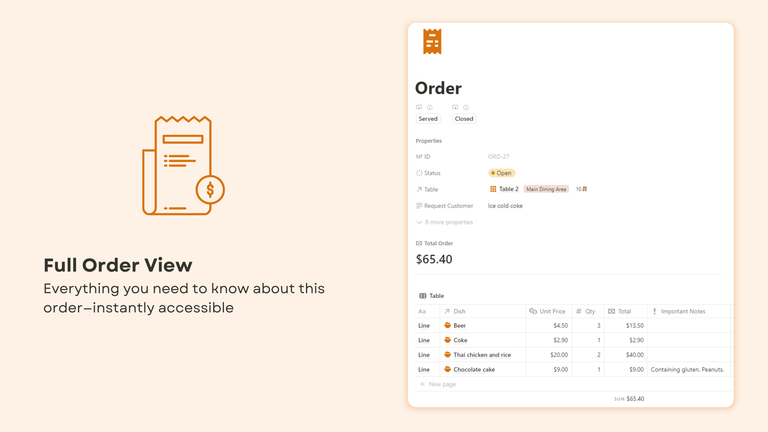 Order Page