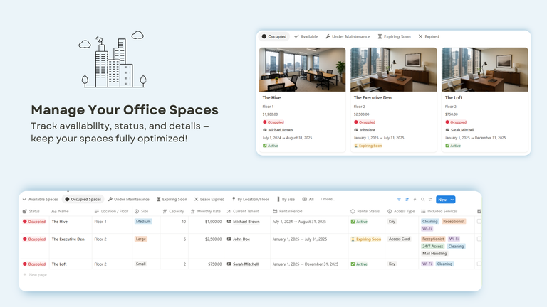 Office Spaces