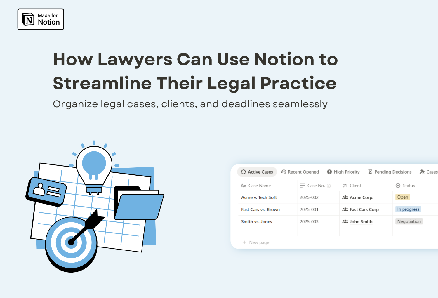 How Lawyers Can Use Notion to Streamline Their Legal Practice