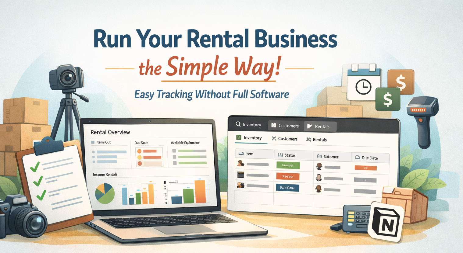 Notion Rental Business