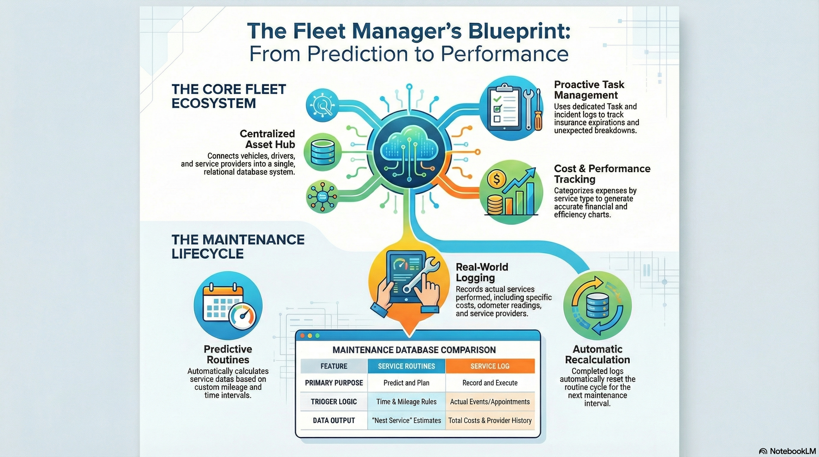Fleet Management System in Notion - Blueprint